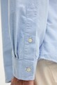 Хлопковая рубашка Polo Ralph Lauren 710P00526 голубой