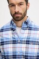 Gant camicia in cotone blu 3250147