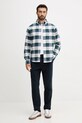 Gant koszula bawełniana 3250147 zielony AW25