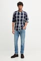 Pepe Jeans koszula bawełniana PM3090824 granatowy AW25