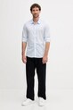 Pepe Jeans koszula bawełniana PM3090818 niebieski AW25