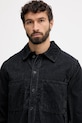 Armani Exchange camasa din velur bleumarin XM001588.AF18825