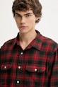 Levi's koszula bawełniana czerwony 19573.0284