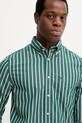 Tommy Hilfiger koszula bawełniana zielony MW0MW40456