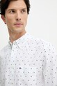 Bavlnená košeľa Tommy Hilfiger biela MW0MW40462