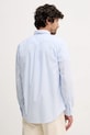 Ρούχα Βαμβακερό πουκάμισο Tommy Hilfiger MW0MW41399 μπλε