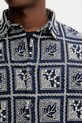 Desigual koszula bawełniana JACK 25WMCW25 granatowy
