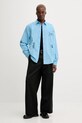 Desigual koszula bawełniana LUCCA 25WMCW32 niebieski AW25