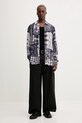 Desigual koszula BLUE PATCH 25WMCW40 granatowy AW25