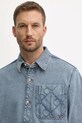 Calvin Klein Jeans koszula jeansowa niebieski LV04RD747G
