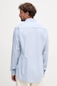 Odzież Eton koszula bawełniana 100014442 niebieski
