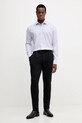 Памучна риза Eton 100013943 виолетов AW25