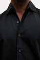Eton koszula bawełniana 100013973 czarny