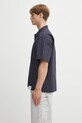 Πουκάμισο NEIGHBORHOOD stripe work 251TSNH.SHM05 σκούρο μπλε AW25