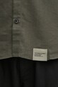 NEIGHBORHOOD koszula lniana over shirt zielony 251BENH.SHM01