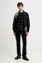 MM6 Maison Margiela koszula jeansowa SH2DT0024.M30011.969 czarny AW25