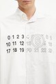 Хлопковая рубашка MM6 Maison Margiela SH0DT0025.MTN085.961 белый
