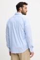 Odzież Trussardi koszula bawełniana 5007N000009N niebieski