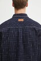 Kenzo koszula jeansowa Weave Casual granatowy FF65DC4226V1