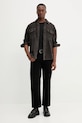 Τζιν πουκάμισο Rag & Bone RX0825FSUBB καφέ AW25