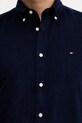 Tommy Hilfiger camicia in velluto a coste MW0MW40486 blu navy