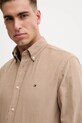 Tommy Hilfiger koszula sztruksowa brązowy MW0MW40486