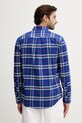 Ruházat Tommy Hilfiger pamut ing MW0MW40894 kék