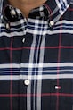 Tommy Hilfiger koszula bawełniana MW0MW40894 granatowy