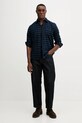 Βαμβακερό πουκάμισο Tommy Hilfiger MW0MW41496 σκούρο μπλε AW25