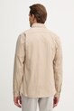Odzież Lindbergh koszula jeansowa 30.203652 beżowy