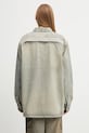 Odzież Rick Owens DRKSHDW koszula bawełniana Jumbo Outershirt DU02E7769.DMP szary