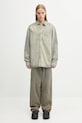 Rick Owens DRKSHDW koszula bawełniana Jumbo Outershirt DU02E7769.DMP szary
