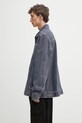 Rick Owens DRKSHDW denim shirt Lido Worker DU02E7752.DGY gray AW25