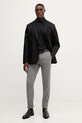 Karl Lagerfeld koszula bawełniana 554668.605000 czarny AW25