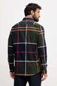 Abbigliamento Barbour camicia in cotone DUNOON MSH4980 blu navy
