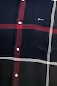Бавовняна сорочка Barbour DUNOON MSH4980 темно-синій