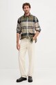 Barbour koszula bawełniana DUNOON MSH4980 zielony AW25