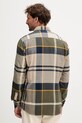 Odzież Barbour koszula bawełniana DUNOON MSH4980 zielony