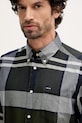 Памучна риза Barbour DUNOON зелен MSH4980