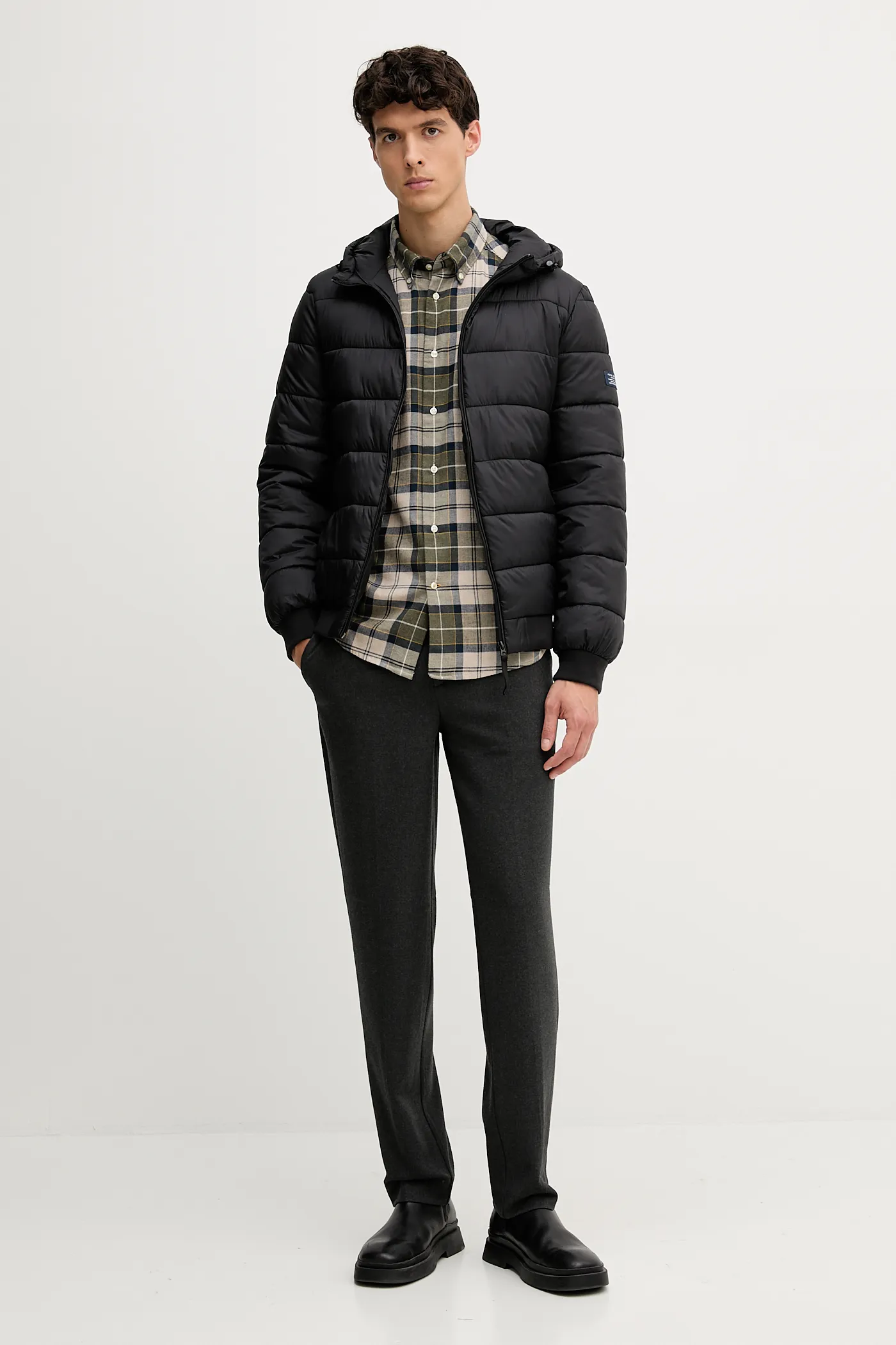 Barbour koszula bawełniana FORTROSE MSH4991 zielony AW25