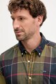 Barbour koszula bawełniana GLENDALE zielony MSH4992