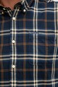 Barbour camicia in cotone CROSSFELL MSH4995 blu navy