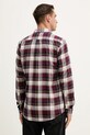 Odzież Barbour koszula bawełniana CROSSFELL MSH4995 bordowy
