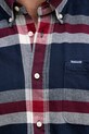 Barbour koszula bawełniana FOLLEY MSH5364 granatowy