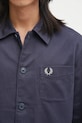 Fred Perry koszula bawełniana granatowy M1701