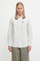 Fred Perry koszula bawełniana wzorzyste zielony M1736