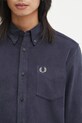 Fred Perry koszula bawełniana granatowy M1737