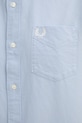 Fred Perry koszula bawełniana M5516 niebieski
