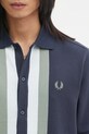 Fred Perry koszula bawełniana granatowy M8522