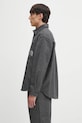 Fucking Awesome wool blend shirt PN20039 gray AW25